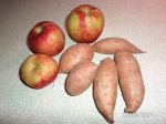 sweet potatoes and apples 2